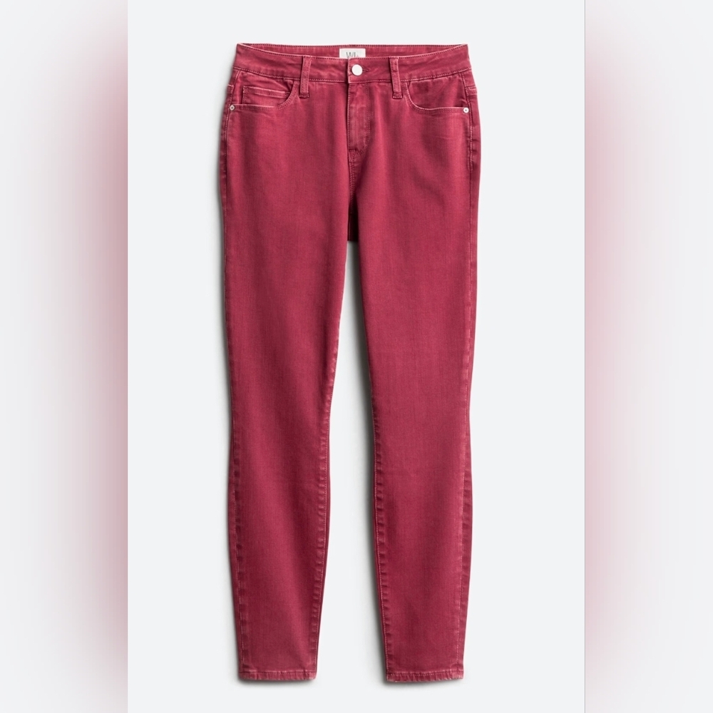 Wash Lab, Keri Skinny Jean, Color: Burgundy
